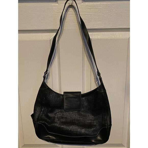 MAXX New York Polypropylene Leather Shoulder Handbag, Plaid. - Picture 4 of 16